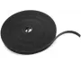 DS-IT klittenband 25mm x 25m zwart, rug-aan-rug-rol
