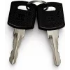 DSIT vervangende sleutelset voor buiten-serverrackdeuren (9U-22U) - 2 sleutels, DS-KEY-OUT-M