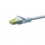 DSIT Cat.7 S/FTP PiMF RJ45 netwerk-patchkabel, 0,50 m, wit