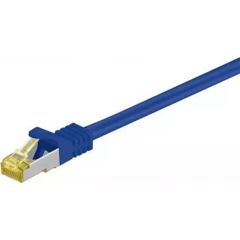 DSIT Cat.7 S/FTP PiMF RJ45 netwerk-patchkabel, 5m, blauw