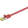 DSIT DC-75-150 Cat.7 S/FTP PiMF RJ45 netwerkkabel, 15 m, rood