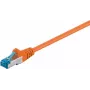 DSIT CAT 6a netwerkkabel LSOH - S/FTP - 2 meter - oranje (DC-6A6-020)