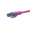 DSIT CAT 6a netwerkkabel LSOH - S/FTP - 10 meter - roze - patchkabel