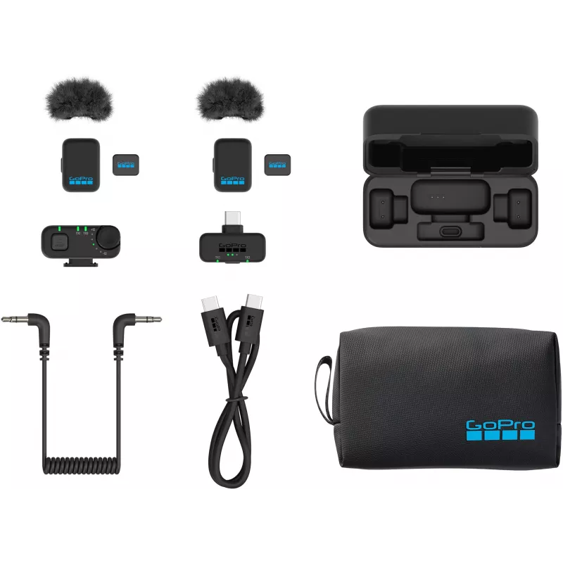 GoPro Wireless Mic draadloze microfoon complete kit, EU (AWMIC-010-EU)