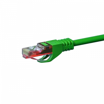 DSIT CAT6 U/UTP netwerk-patchkabel, 0,5 m, groen, 100% koper (DC-63-005)