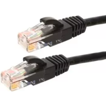 DSIT DC-60-030 CAT6 U/UTP netwerkkabel, 3 m, zwart, 100% koper