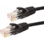 DSIT DC-60-030 CAT6 U/UTP netwerkkabel, 3 m, zwart, 100% koper