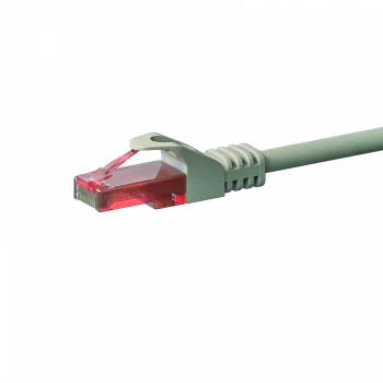DSIT CAT6 U/UTP netwerk-patchkabel, 10m, grijs, 100% koper (DC-61-100)