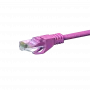 DSIT CAT 6 U/UTP netwerk-patchkabel, 5 m, roze, CCA, RJ45