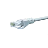 DSIT CAT5e U/UTP Ethernet-patchkabel, 0,25 m, wit, 100% koper, RJ45, Gigabit