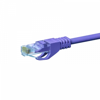 DSIT DC-58-150 CAT5e U/UTP netwerkkabel, 15 m, paars, 100% koper