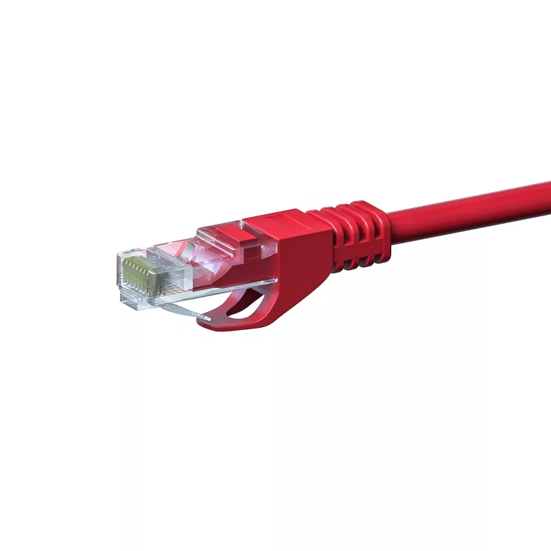 DSIT DC-55-500 CAT5e U/UTP netwerkkabel, 50 m, rood, 100% koper