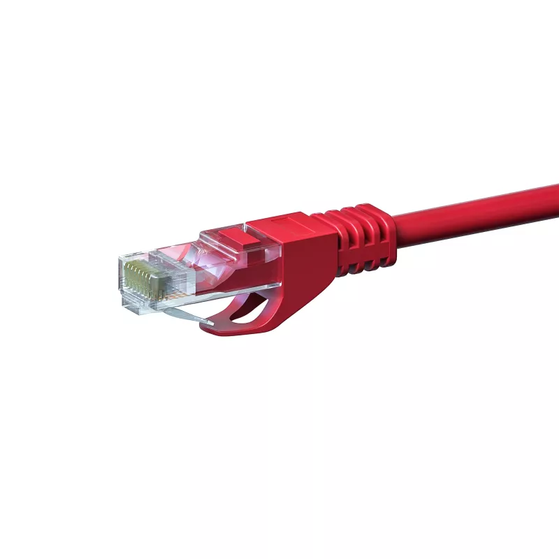 DSIT DC-55-500 CAT5e U/UTP netwerkkabel, 50 m, rood, 100% koper