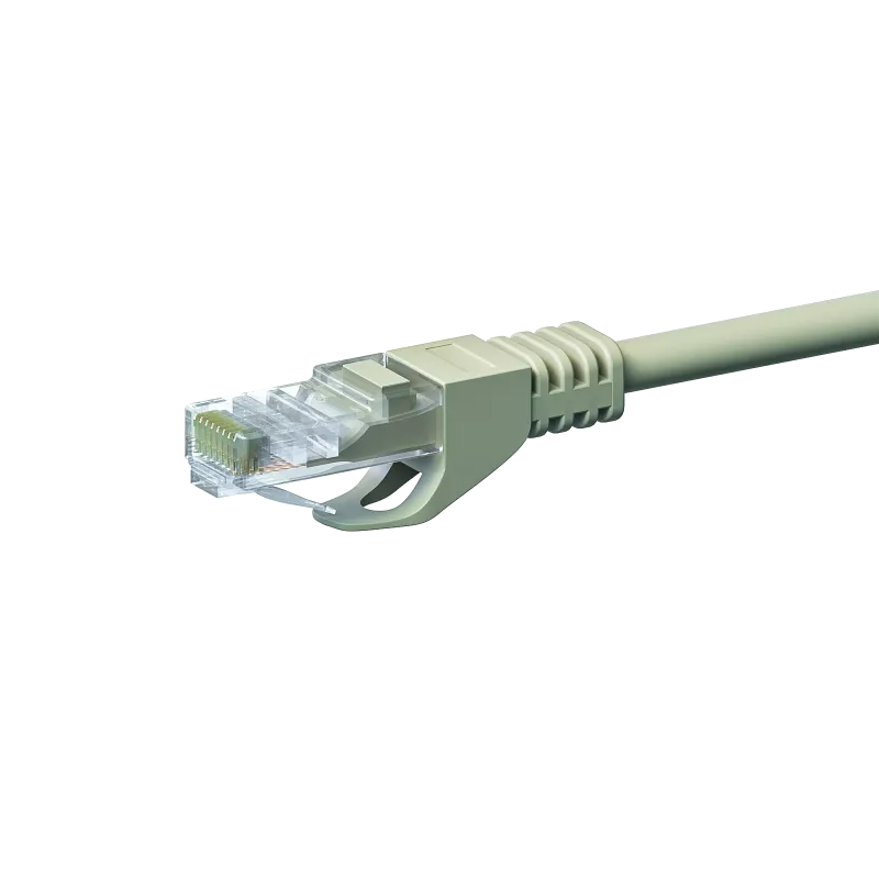 DSIT CAT 5e U/UTP netwerk-patchkabel, 0,25 m, grijs, CCA, RJ45