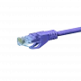 DSIT CAT 5e U/UTP netwerk-patchkabel, 0,50 m, violet, CCA, RJ45, Gigabit Ethernet