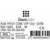 DSIT CAT 5e U/UTP netwerk-patchkabel, 5m, blauw, CCA, RJ45 (DC-C54-050)