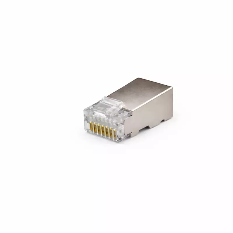 DSIT FTP RJ45 CAT5e netwerkstekker voor flexibele en massieve aders - 10-pack