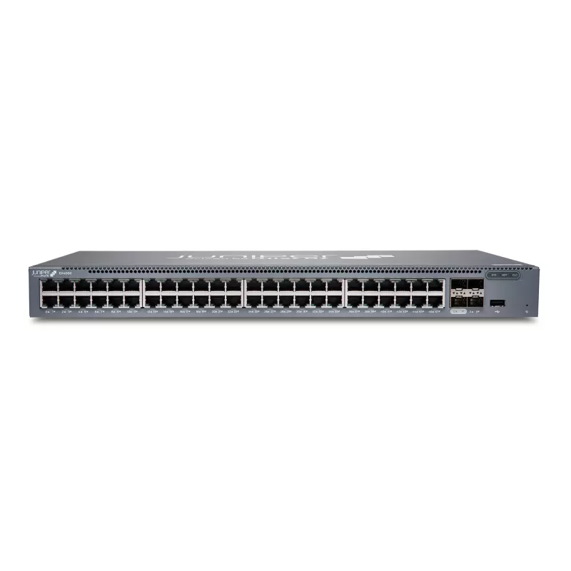 Juniper Networks EX4000-48T 48-poorts 10/100/1000 L3 beheerde switch met 10G-uplinks