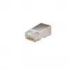 DSIT FTP RJ45 CAT6 netwerkconnector voor massieve aderkabels - 10-pack