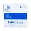 DSIT CAT5e SF/UTP netwerkkabel AWG 26/7 flexibel 100 meter grijs CCA