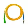 Televes OSK2SCFC 2m SC/APC naar FC/UPC singlemode glasvezel-patchkabel