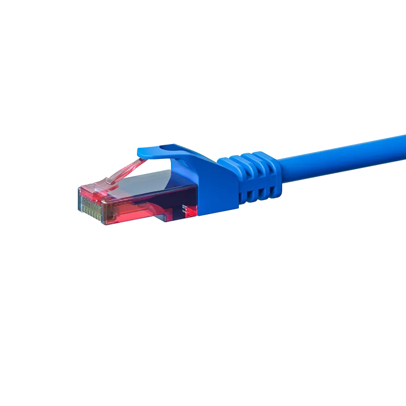 DSIT CAT6 ethernet-patchkabel 100% koper U/UTP 20 m blauw (DC-64-200)
