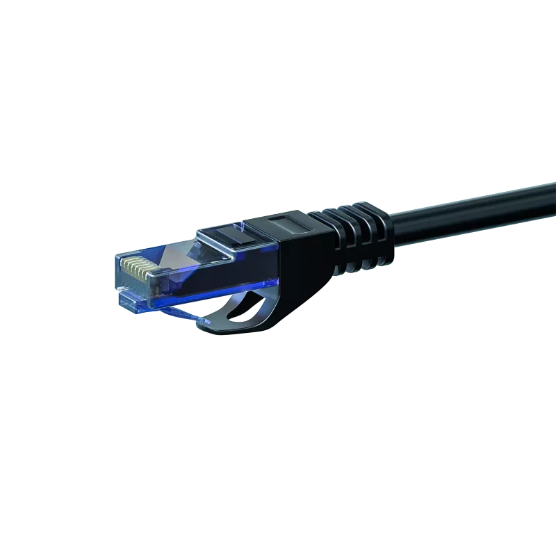 DSIT CAT6a netwerkkabel 100% koper - U/UTP - 20 meter - zwart (DC-U6A0-200)