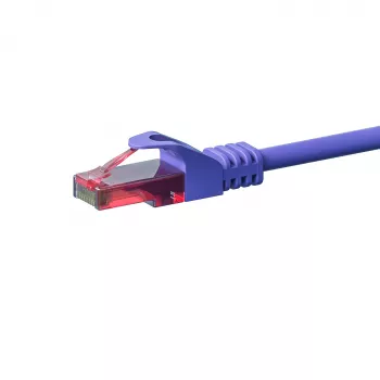 DSIT CAT6 netwerkkabel U/UTP 50 m violet 100% koper - DC-68-500