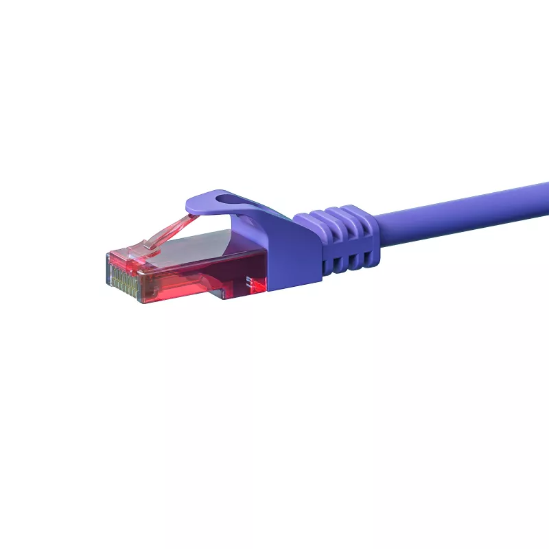 DSIT CAT6 netwerkkabel U/UTP 50 m violet 100% koper - DC-68-500