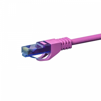 DSIT CAT6a ethernet-patchkabel 100% koper U/UTP 20 m roze (DC-U6A9-200)