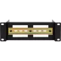 DSIT 2U DIN-rail voor 10 inch-kasten - diepte verstelbaar (DS10-DIN-2)