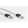 DSIT CAT 8 S/FTP PiMF RJ45 netwerkkabel, wit, 5 m
