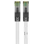 DSIT RJ45 netwerkkabel S/FTP PiMF CAT 8 kabel wit 3 m