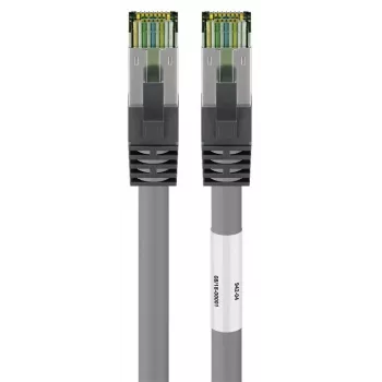 DSIT CAT 8 S/FTP PiMF netwerk-patchkabel RJ45 grijs 3 m