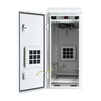 DSIT DS5606WP 6U 19 inch outdoor wandbehuizing serverkast IP55, verticaal, lichtgrijs
