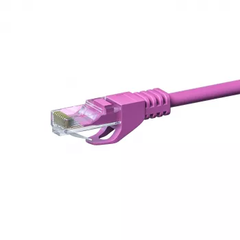 DSIT CAT 6 netwerkkabel U/UTP - 15 meter - roze - CCA (DC-C69-150)