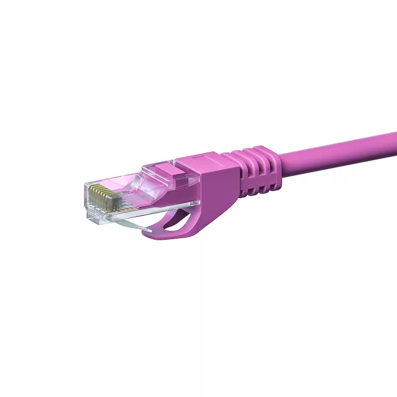 DSIT CAT 6 netwerkkabel U/UTP - 15 meter - roze - CCA (DC-C69-150)