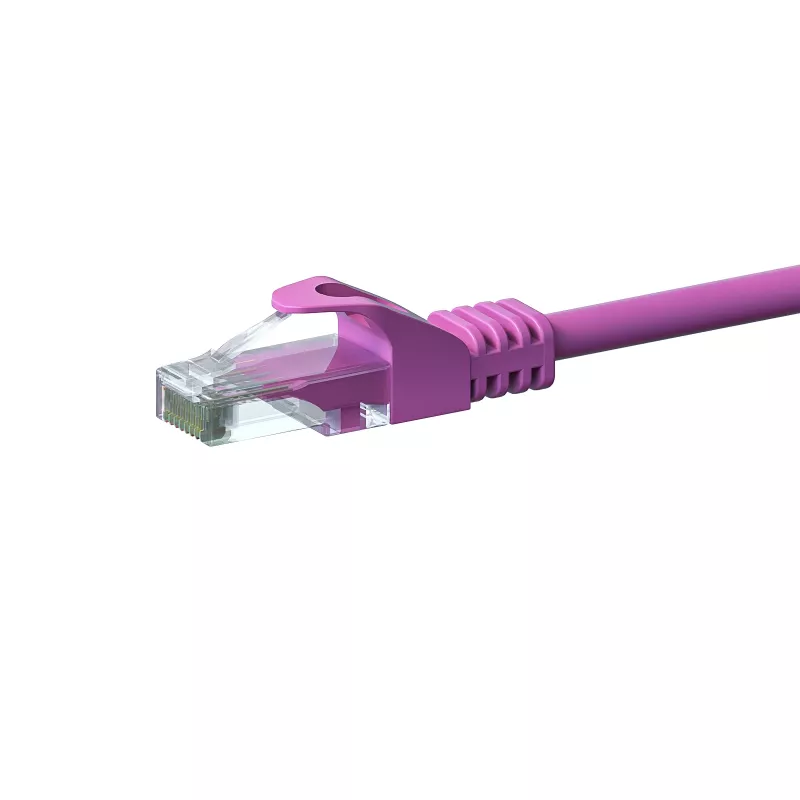 DSIT CAT 6 netwerkkabel U/UTP - 15 meter - roze - CCA (DC-C69-150)