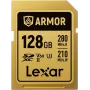 Lexar Professional ARMOR GOLD 128GB SDXC UHS-II V60 geheugenkaart (LSDAMGL128G-RNNNG)