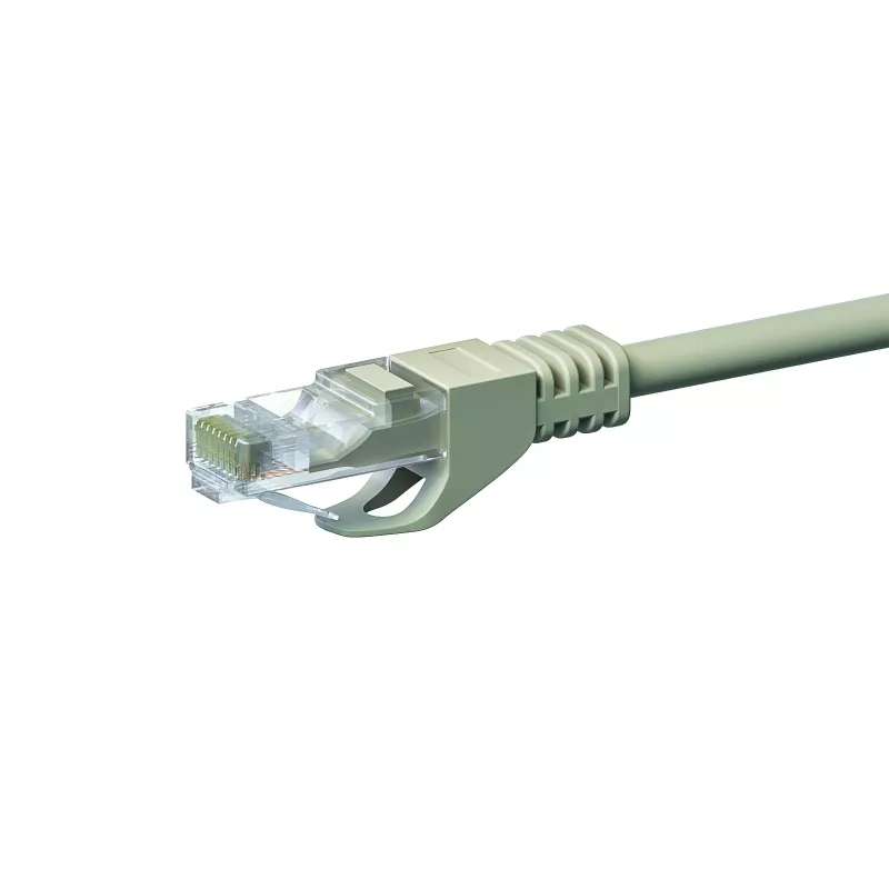 DSIT CAT5e netwerkkabel, U/UTP, 50 meter, grijs, 100% koper (DC-51-500)