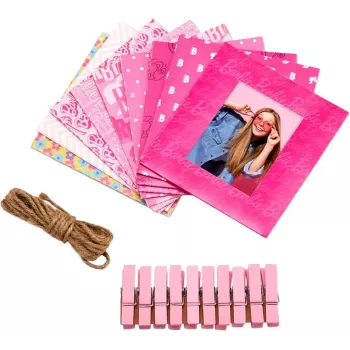 Kodak x Barbie papieren fotolijst voor 2x3 inch-foto's, 10 stuks (RODB2X3FRSQ)