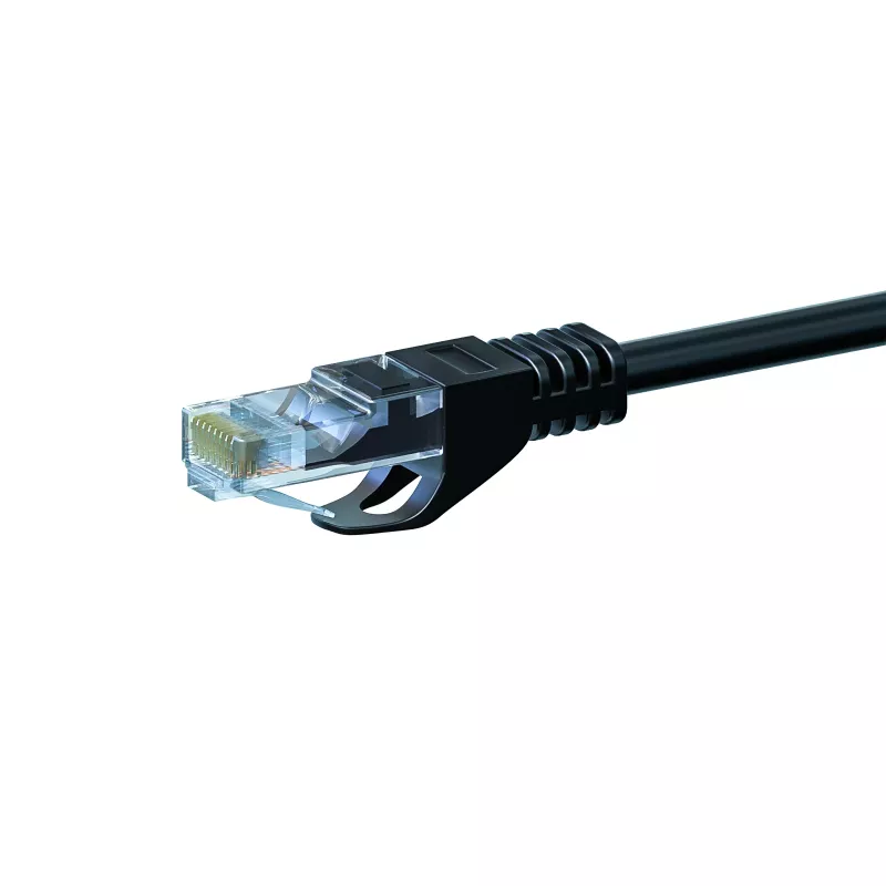 DSIT DC-50-500 CAT5e U/UTP netwerkkabel, 50 m, zwart, 100% koper
