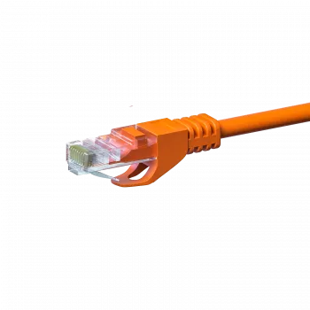 DSIT CAT 5e U/UTP netwerkkabel 5m oranje CCA RJ45 Ethernet patchkabel