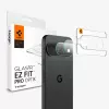 Spigen Optik Pro Glas.tR EZ Fit cameraschutz 2-pack voor Google Pixel 11 helder