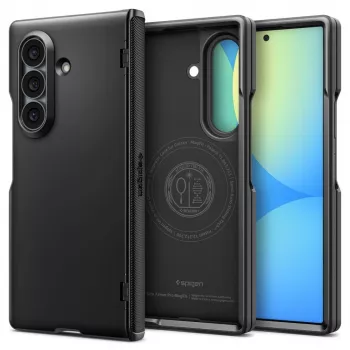 Spigen Slim Armor Pro MagSafe hoes voor Samsung Galaxy Z Fold 8 Ultra zwart