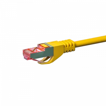 DSIT CAT 6 netwerkkabel LSOH - S/FTP - 10 meter - geel (DC-S67-100)