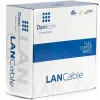 DSIT DANICOM CAT6 UTP 100m buitenkabel met massieve geleider, PE-mantel, Fca