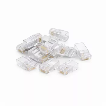 DSIT CAT5e UTP RJ45 stekker voor soepele en massieve geleiders, 10-pack