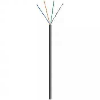 DSIT CAT6 outdoor netwerkkabel U/UTP AWG 24/7 flexibel 100m zwart