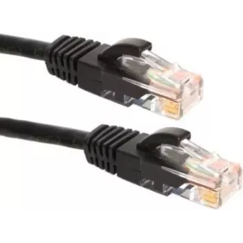 DSIT CAT6a netwerkkabel 100% koper - U/UTP - 7,5 m - zwart